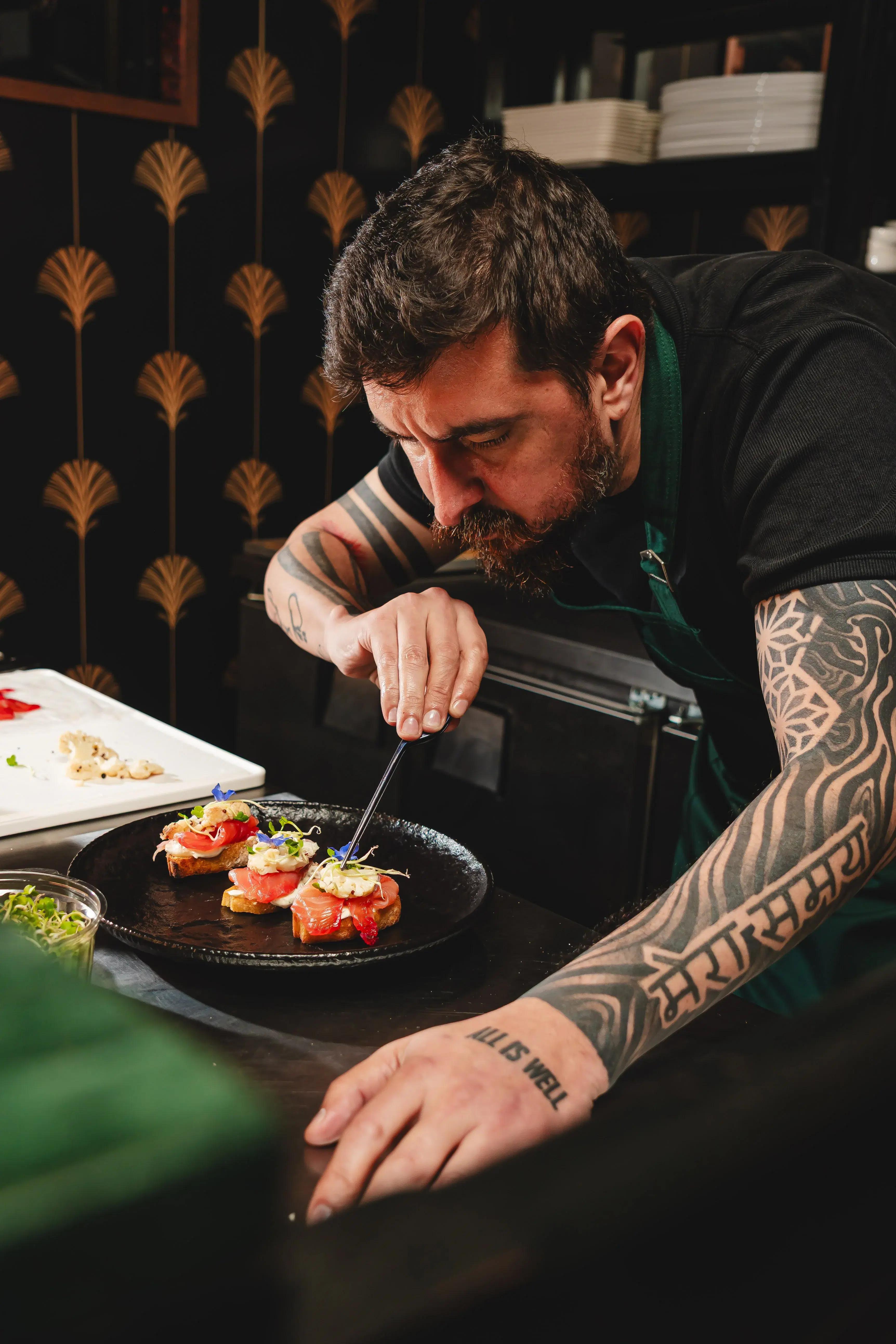 Nicolás Díaz Martini, chef do Bulles