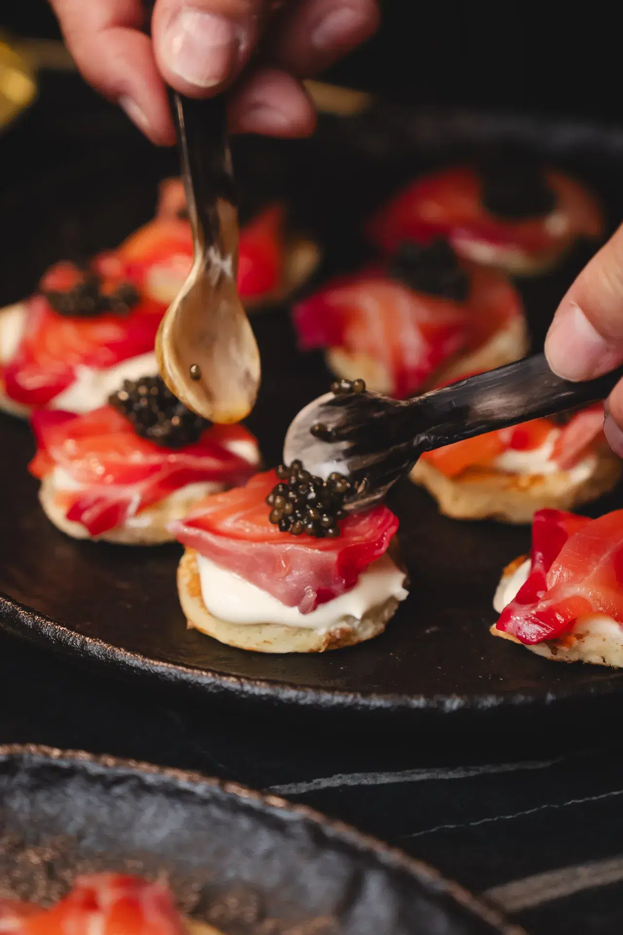 Prato da proposta gastronômica do Bulles